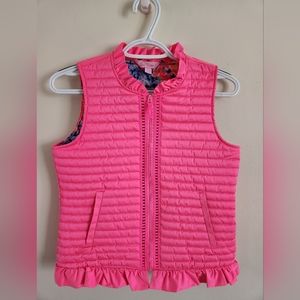 Lilly Pulitzer Girl's vest, size XL